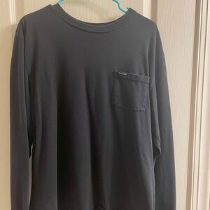 Tecovas Black Long Sleeve Tee